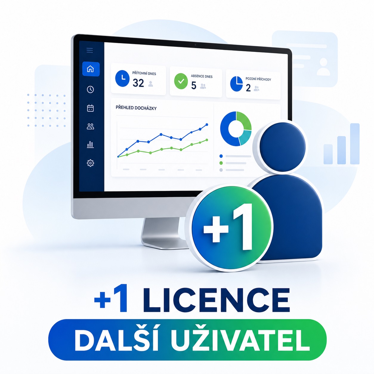 Licence +1 uživatel